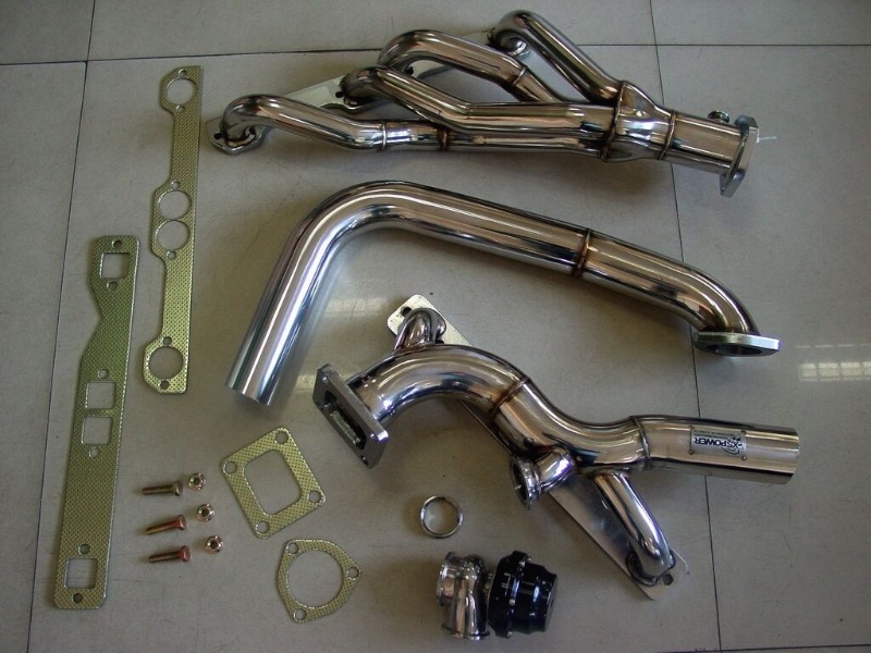 FOR PONTIAC / CAMARO SMALL BLOCK CHEVY T4 TURBO SETUP KIT, Chevrolet